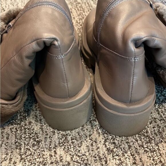 Free People Charlee Mid Boots with Fur Cuff US 10 - Picture 5 of 9
